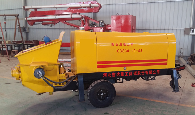 細石混凝土泵01